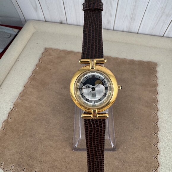 Vintage JAZ Paris French Moon Phase Watch